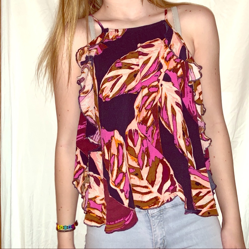 Floral tank top